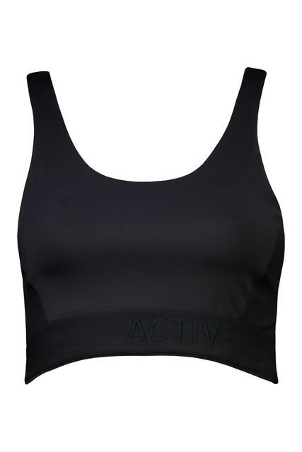 Black Crop Top, £14, F&F
