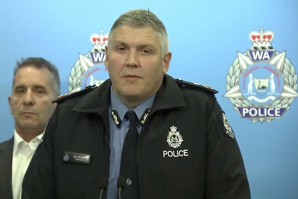 Western Australian police commissioner Col Blanch said the boy was involved in a programme for young people at risk of radicalisation (Australian Broadcasting Corporation via AP)