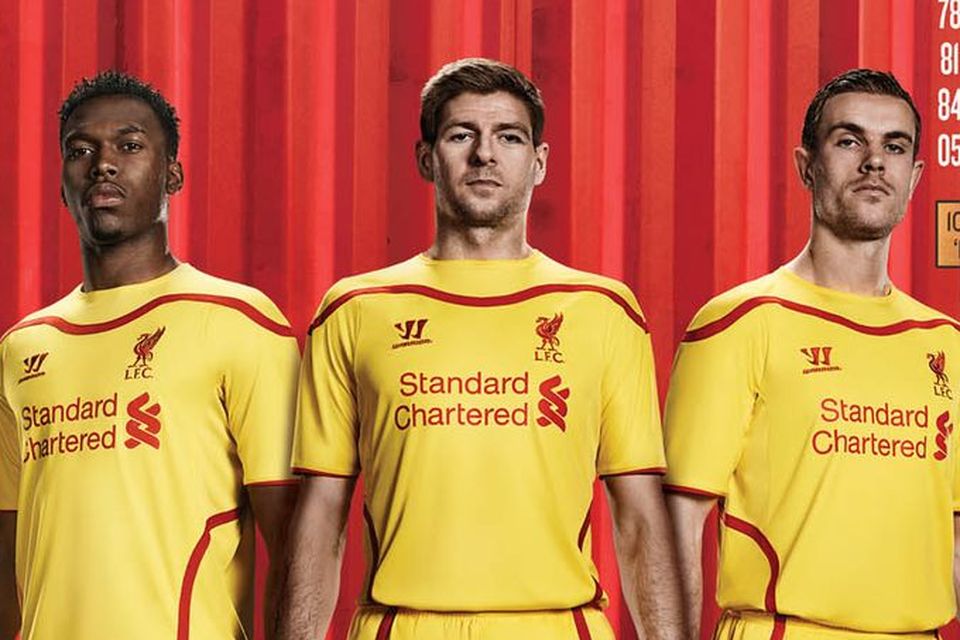 Liverpool FC 2014/15 Warrior Home Kit - FOOTBALL FASHION