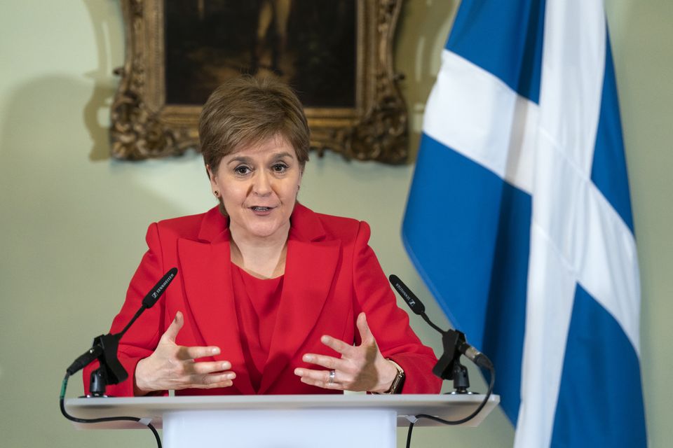 Nicola Sturgeon stood down in 2023 (Jane Barlow/PA)