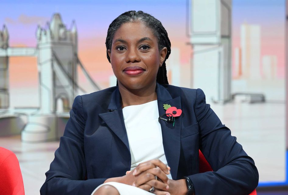 New Conservative leader Kemi Badenoch (Jeff Overs/BBC)