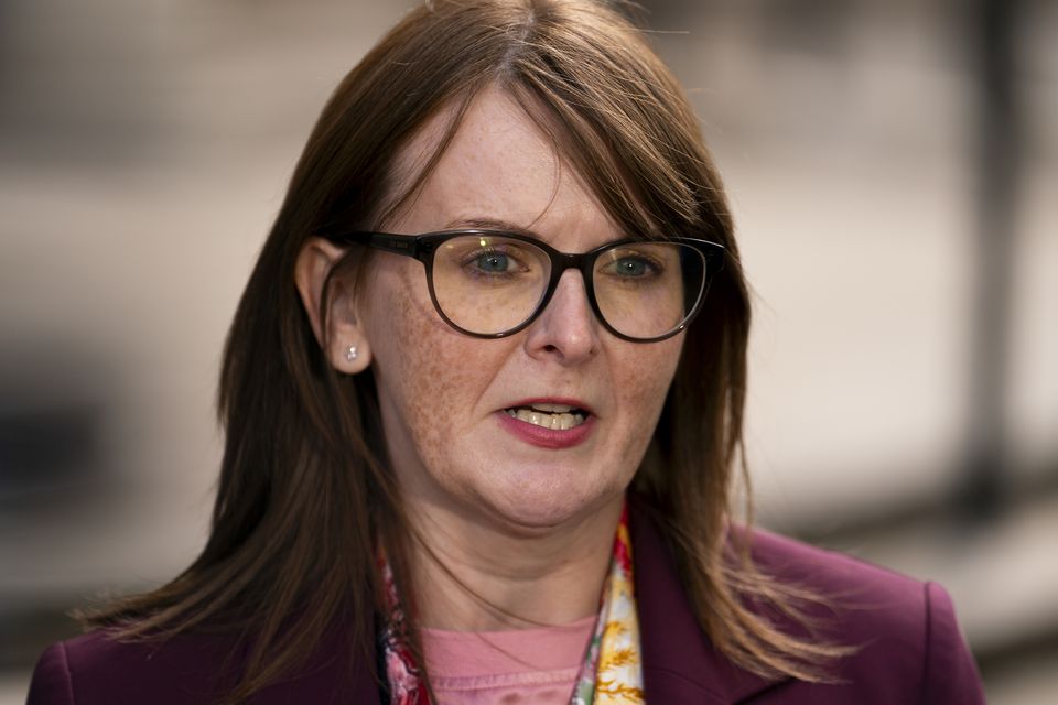 Northern Ireland’s Finance Minister Caoimhe Archibald (PA).