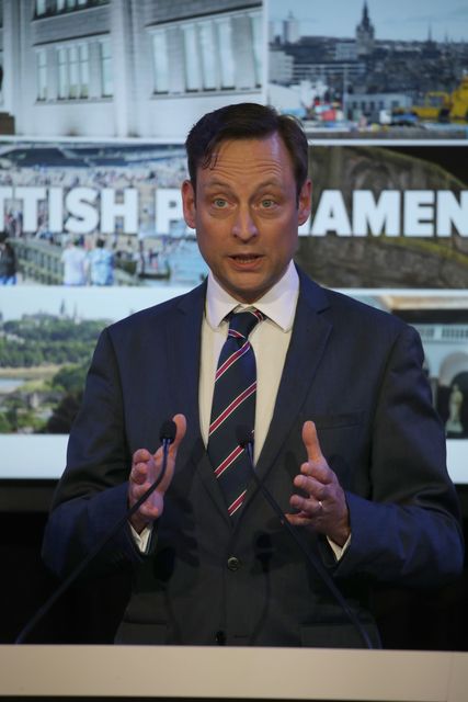 Liam Kerr MSP, pictured, has also announced his leadership candidacy for the Scottish Conservatives (Andrew Milligan/PA)