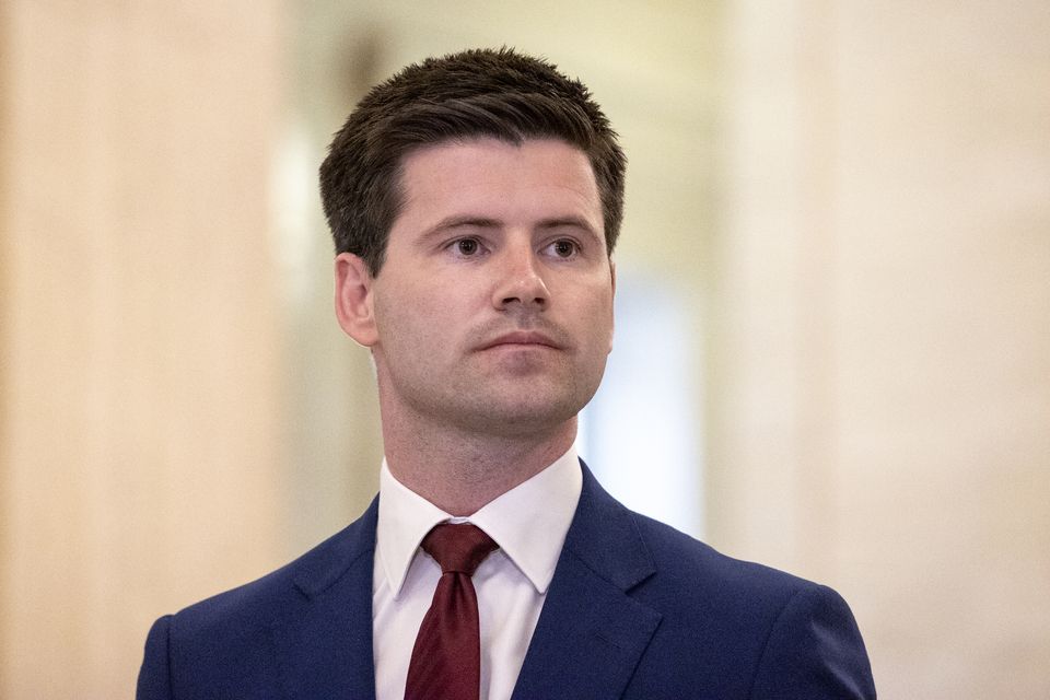 DUP MLA Jonathan Buckley accused the UK Government of a ‘tax raid on family farms’ (Liam McBurney/PA)