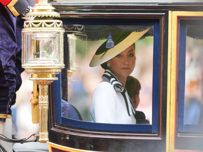 The Princess of Wales scaled back on public engagements after announcing her cancer diagnosis (James Manning/PA)