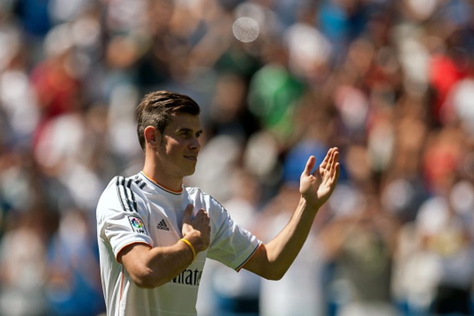 Gareth Bale Officially Unveiled At Real Madrid