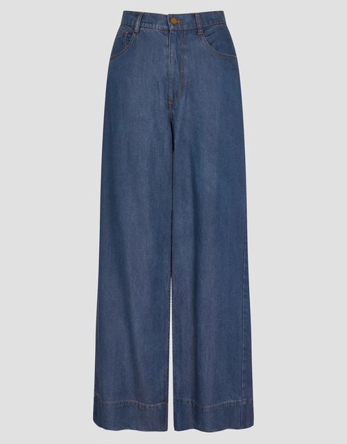 Wide leg jeans, £69, Monsoon