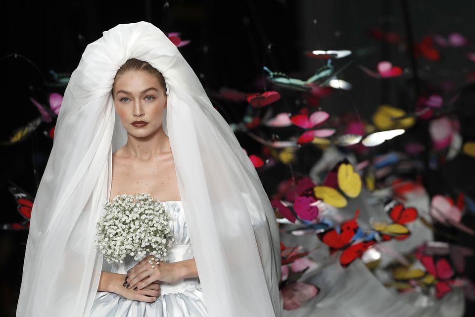 Gigi hadid wedding clearance dress