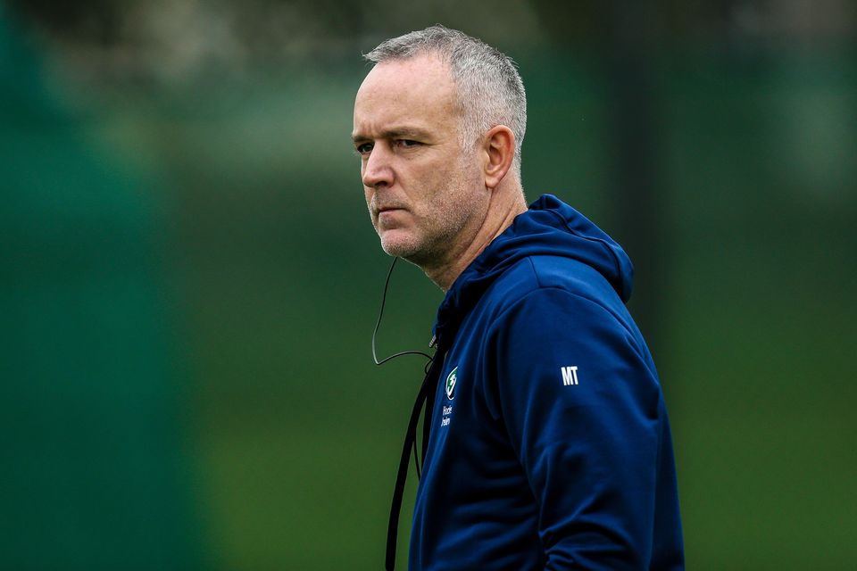 Ireland Head Coach Mark Tumilty