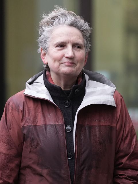 Alice Brown arriving at Westminster Magistrates’ Court (Stefan Rousseau/PA)