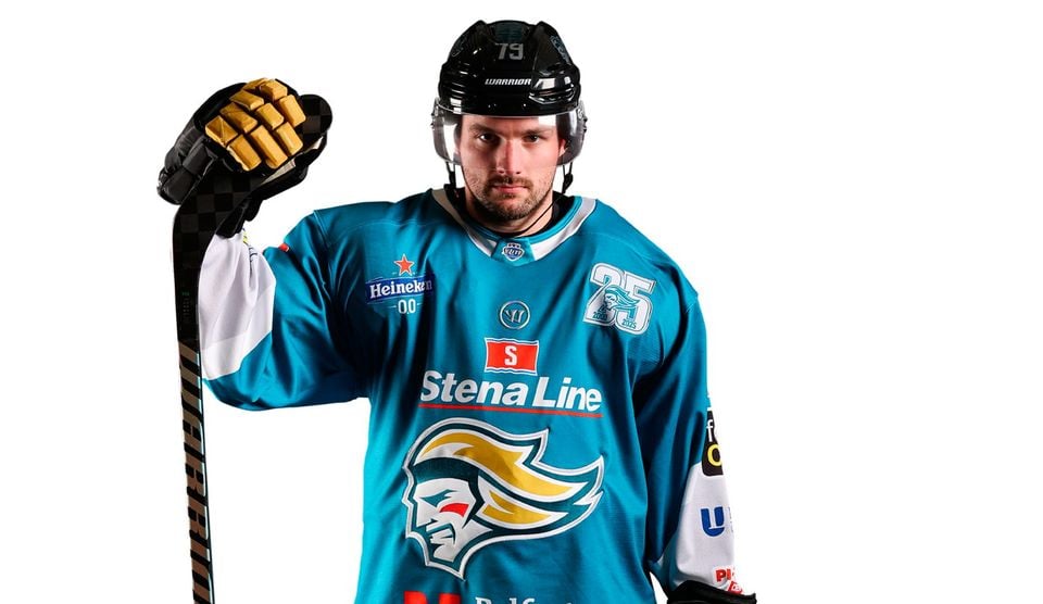 Kyle Osterberg is committed to putting in hard work on the ice for the Belfast Giants