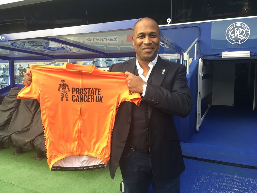 Les Ferdinand is an ambassador for Prostate Cancer UK (Prostate Cancer UK Handout/PA)