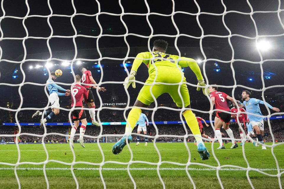 Josko Gvardiol had put City ahead (Martin Rickett/PA)