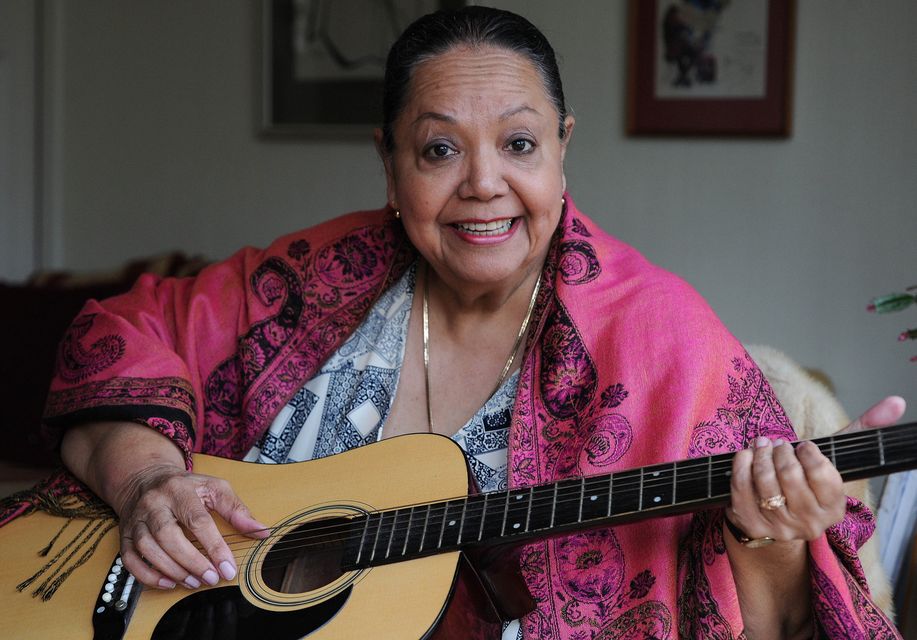 Candy Devine pictured at her Belfast home in 2012 (Credit: Pacemaker)