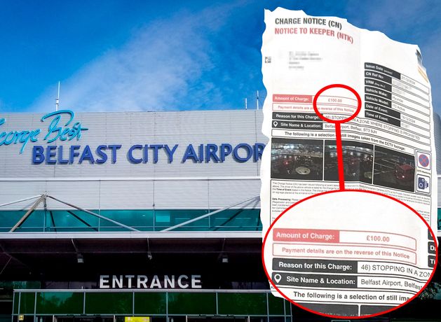 Belfast City Airport slammed for fines issued to drivers picking up passengers outside drop off zone