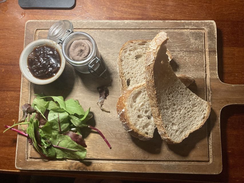 Pate served at The Pot Belly