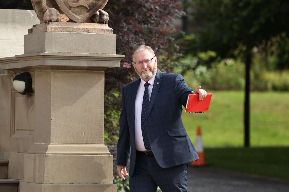 Doug Beattie was elected UUP leader in 2021 (Liam McBurney/PA)