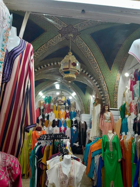 The ancient Medina quarter of Tunis bustles with markets