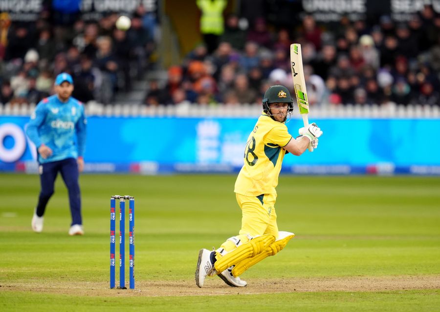 Josh Inglis, pictured, helped carry Australia to victory (Adam Davy/PA)