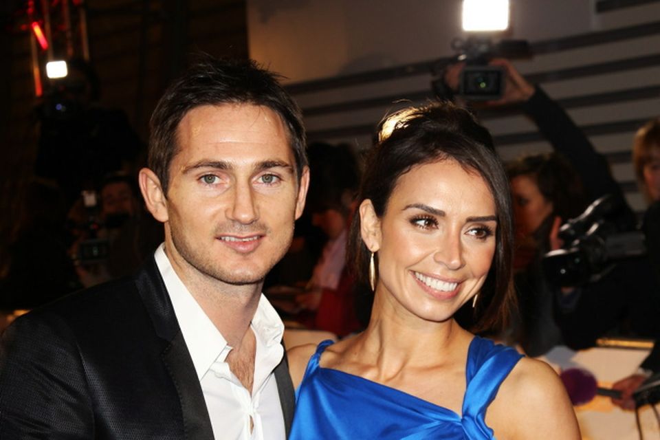 Christine Bleakley and Frank Lampard attend the National Television Awards 2011 held at Indigo at The O2 Arena on January 26, 2011 in London