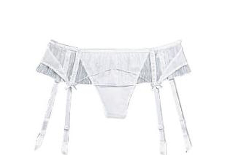 Elastic Ribbed Cotton High Waist Panty - Knickers - Brief - White - Bl –  Pure Night