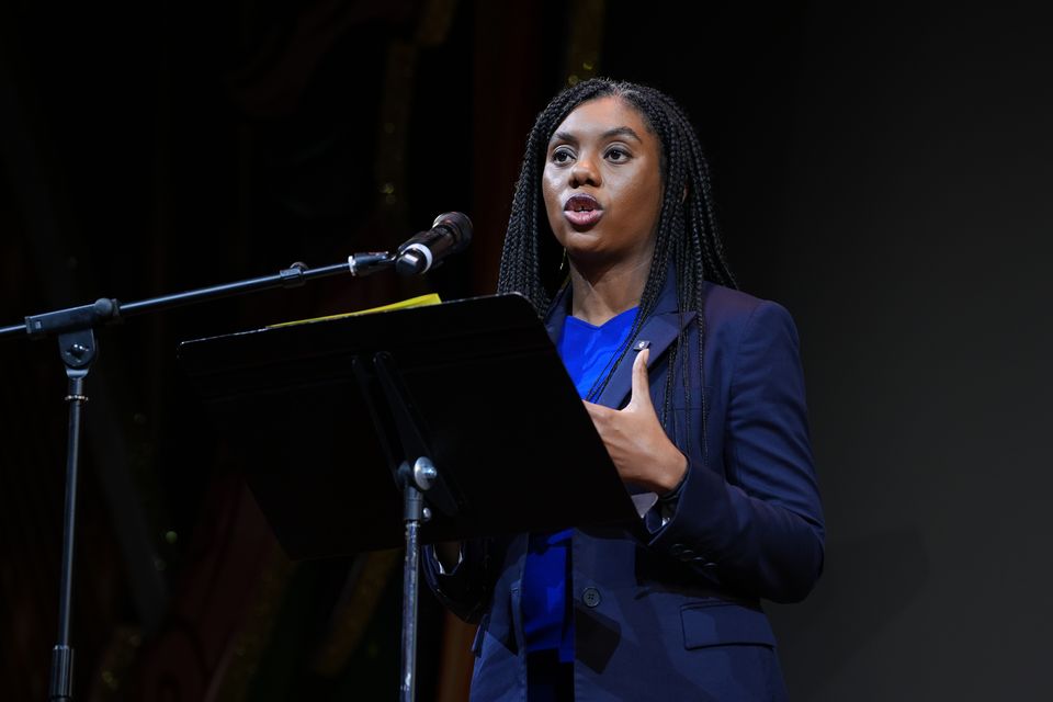 Conservative leader Kemi Badenoch said that ‘2025 must be the year that the victims start to get justice’ (Lucy North/PA)