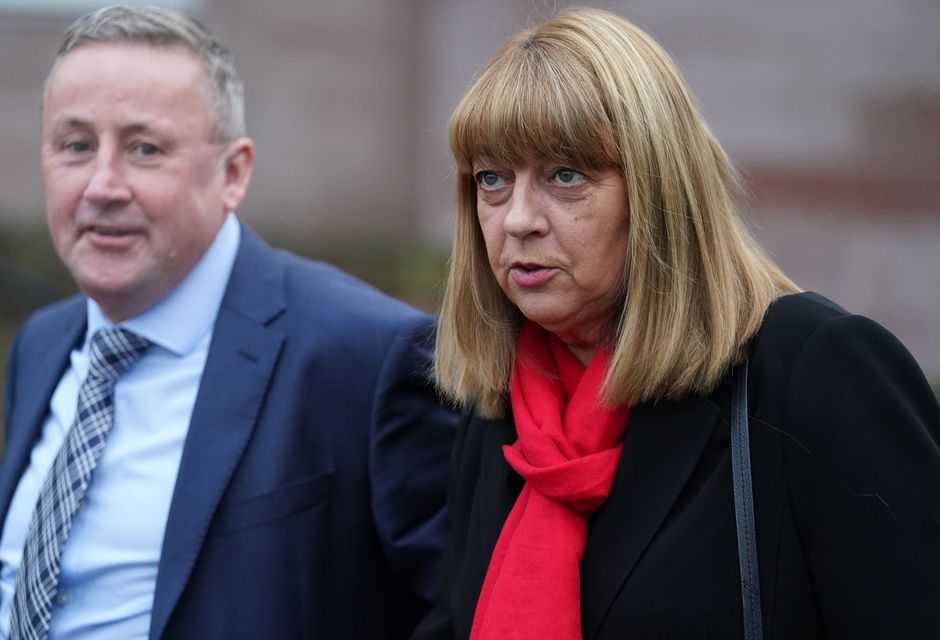 Linda and Stuart Allan, the parents of Katie Allan (Andrew Milligan/PA)