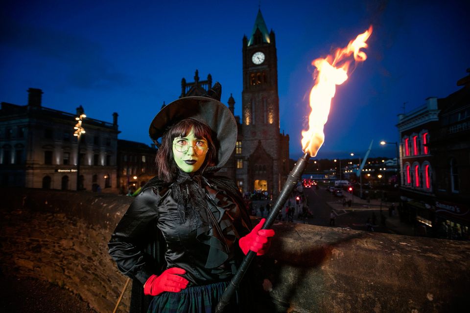 Halloween celebrations in Derry