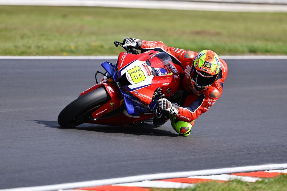 Andrew Irwin finished 16th and 13th in the two races in Navarra