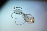 thumbnail: A pair of glasses is displayed in the Titanic: Aritifact Exhibition at the Metreon on June 6, 2006 in San Francisco, California.