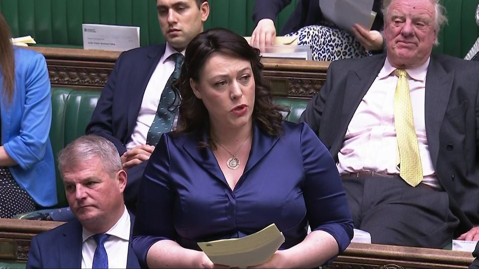 Shadow safeguarding minister Alicia Kearns asked the Attorney General’s Office to review Gleason-Mitchell and Jeff’s sentences (House of Commons/UK Parliament)