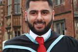 thumbnail: Kamran Afzal from Portadown graduating from Queen's University in Computer Information Technology.