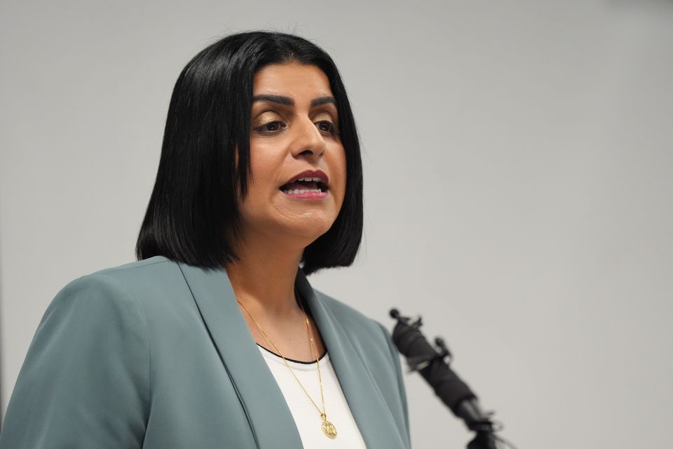 Justice Secretary Shabana Mahmood opposed the release (Ben Whitley/PA)