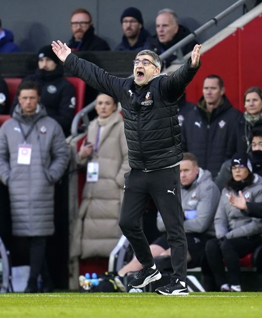 Southampton boss Ivan Juric has lost all three of his games in charge to date (Andrew Matthews/PA)