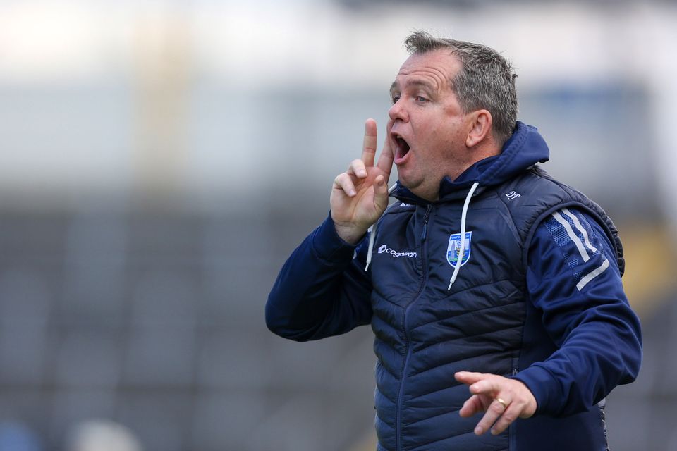 Davy Fitzgerald, Antrim hurling director. Photo: Inpho