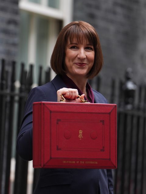 Rachel Reeves was the first woman to deliver a Budget (Jordan Pettitt/PA)