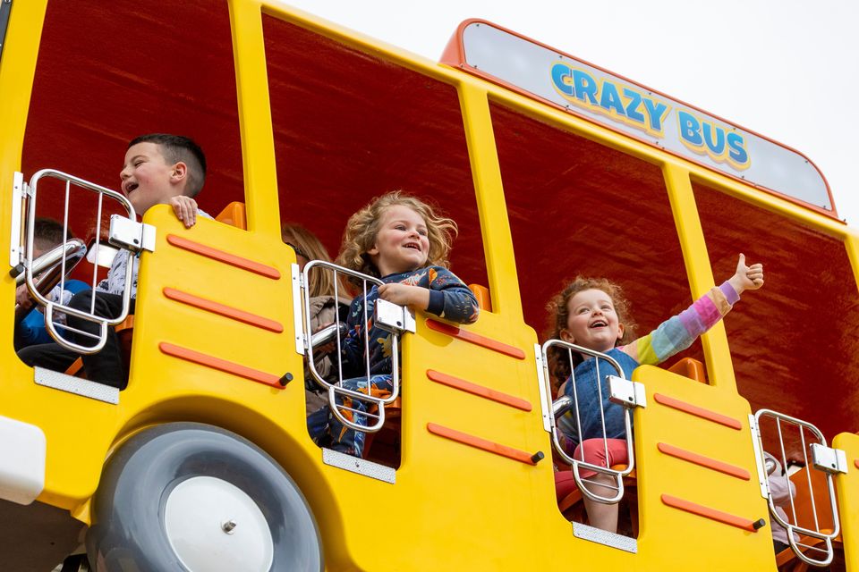 ADVENTURE CITY Crazy Bus Ride Family Fun Outdoor Games and