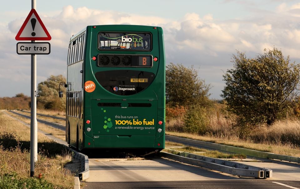 Cambridgeshire County Council, which runs the Cambridgeshire Guided Busway, is being sentenced for health and safety offences (PA)