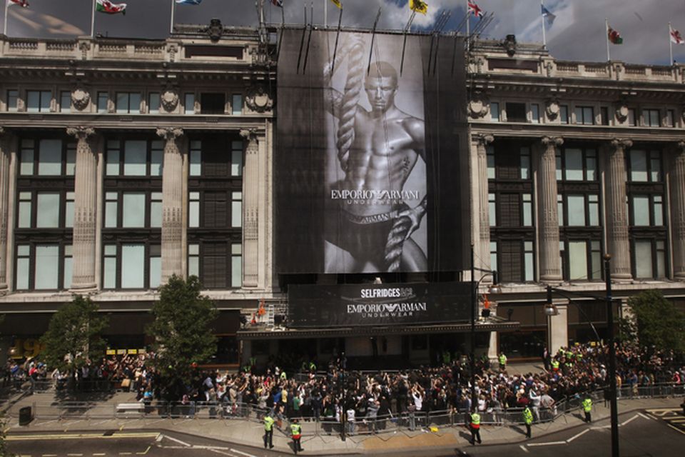 Selfridges armani outlet