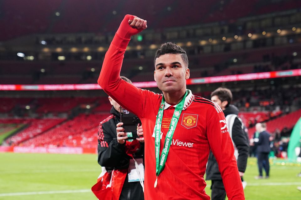 Erik ten Hag hails Casemiro's winning mentality before Man Utd visit Liverpool | BelfastTelegraph.co.uk