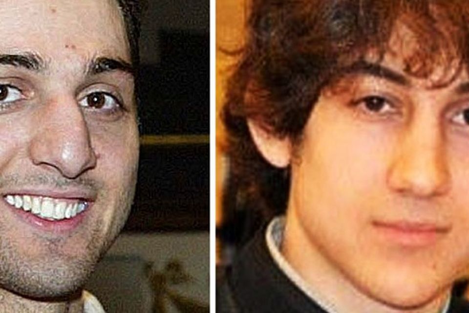 Tamerlan Tsarnaev, left, and brother Dzhokhar Tsarnaev (AP/The Lowell Sun &amp; Robin Young)