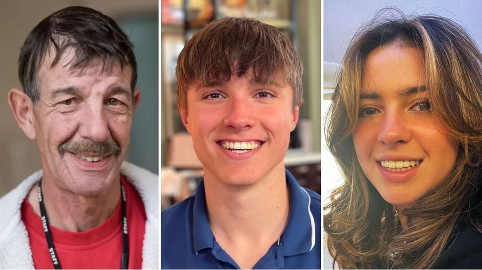 Ian Coates, Barnaby Webber and Grace O’Malley-Kumar were killed in the attacks in June 2023 (Nottinghamshire Police/PA)