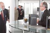 thumbnail: Queen Elizabeth II and the Duke of Edinburgh offered a pint of Guinness  at the Guinness Storehouse