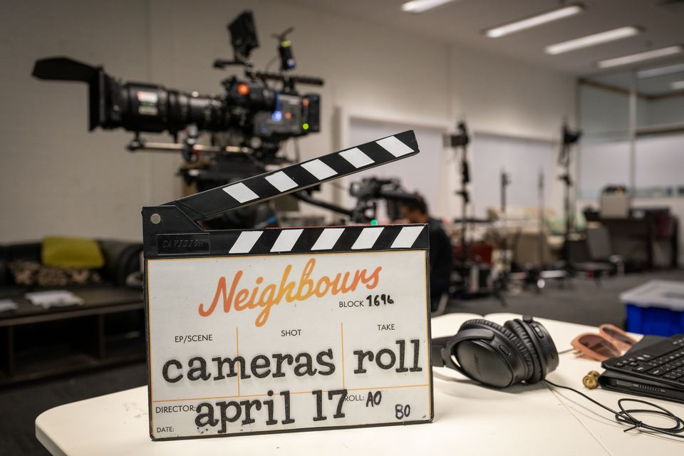 What did the Neighbours cast do next?