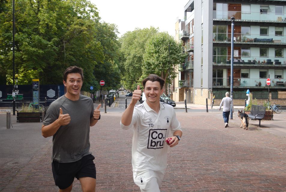 Tom Dunn said the Dell Boys Cricket Club has helped to ‘strengthen friendships’ (Nick Dunn/PA)