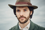 thumbnail: Passionate intensity: actor Colin Morgan stars as a brooding investigator of the supernatural in The Living And The Dead