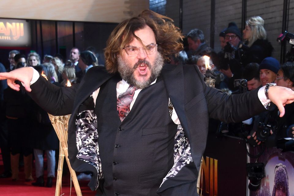 Photo: Jack Black attends the Jumanji: The Next Level premiere