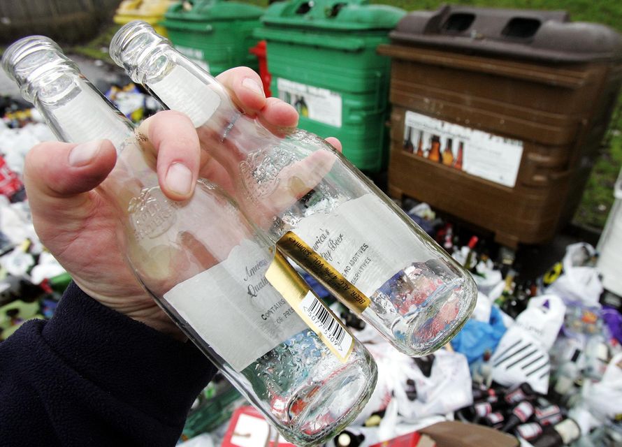 Reports suggest the UK Government may require glass to be removed from Scotland’s deposit return scheme if it is to go ahead (Andrew Milligan/PA)
