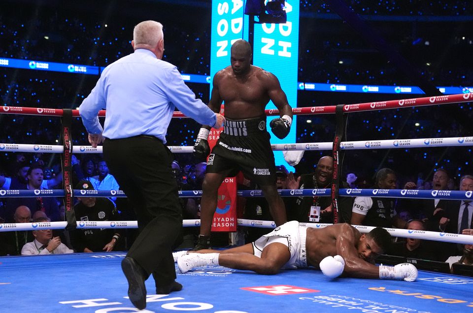 Daniel Dubois defended his IBF heavyweight title with a knockout victory of Anthony Joshua in September (Bradley Collyer/PA)