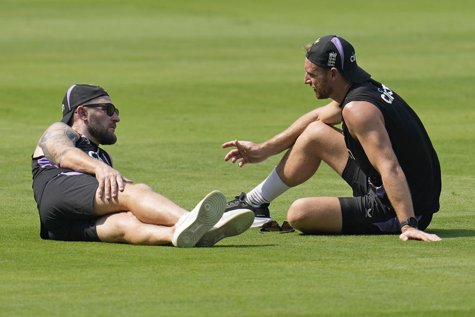 Buttler, right, and Brendon McCullum have lost six of their first seven matches as a partnership (Aijaz Rahi/AP)